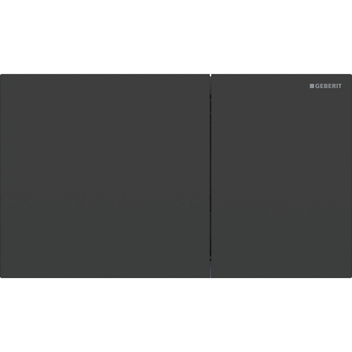 Plaque Geberit Sigma70 carrée DT acier noir mat - GEBERIT 115.622.14.1 