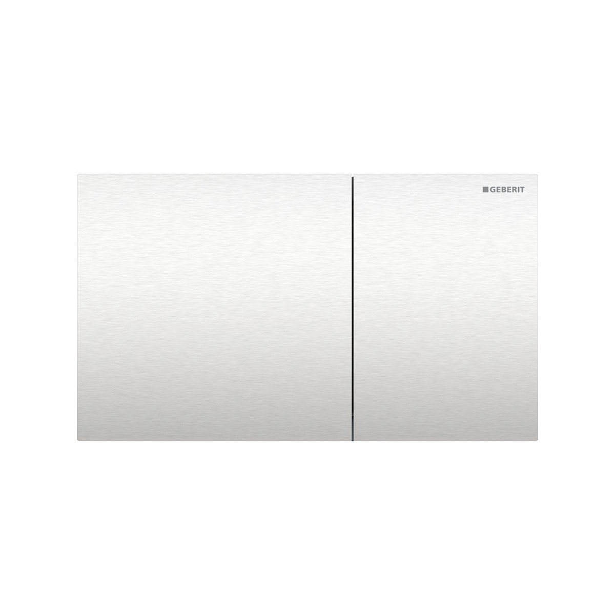 Plaque Geberit Sigma70 carrée DT acier inoxydable - GEBERIT 115.622.FW.1 