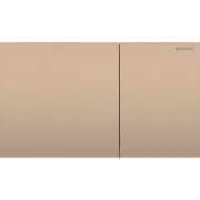 Plaque Geberit Sigma70 carrée DT acier or rouge - GEBERIT 115.622.QB.1 