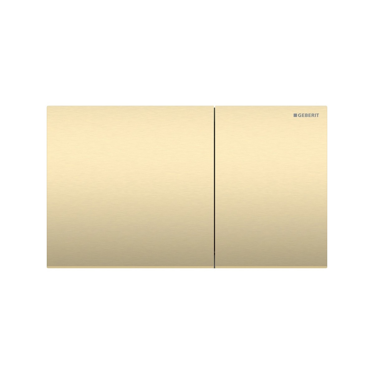 Plaque Geberit Sigma70 carrée DT acier laiton - GEBERIT 115.622.QF.1 
