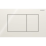 Plaque Geberit Sigma40 carrée DT verre gris sable - GEBERIT 115.629.JL.1 