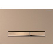 Plaque Geberit Sigma50 carrée DT or rouge or rouge - GEBERIT 115.670.QB.2 