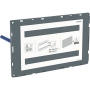 Plaque de fermeture Geberit Sigma à fleur personnalisable - GEBERIT 115.696.00.1 