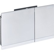 Plaque Geberit Sigma60 carrée DT kit de finition chr bro chro bri - GEBERIT 115.796.GH.1 