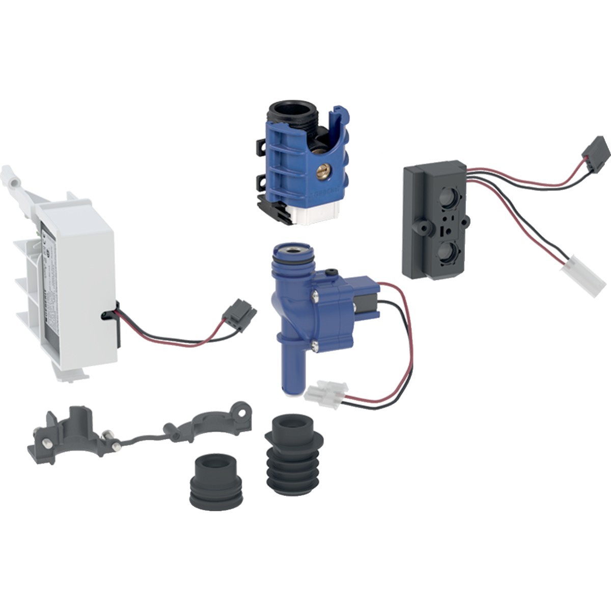 Kit remplacement Geberit commande d'urinoir électronique secteur - GEBERIT 115.848.00.1 