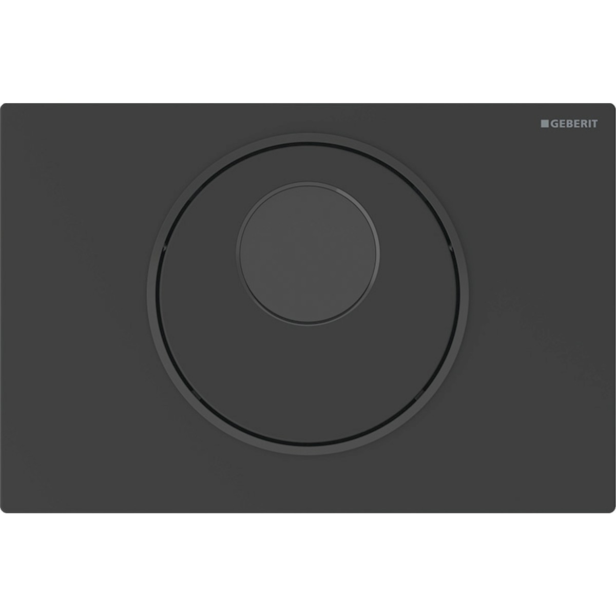 Commande Geberit électronique secteur DT Sigma10R man Sig8 noir mat noir - GEBERIT 115.856.16.6 