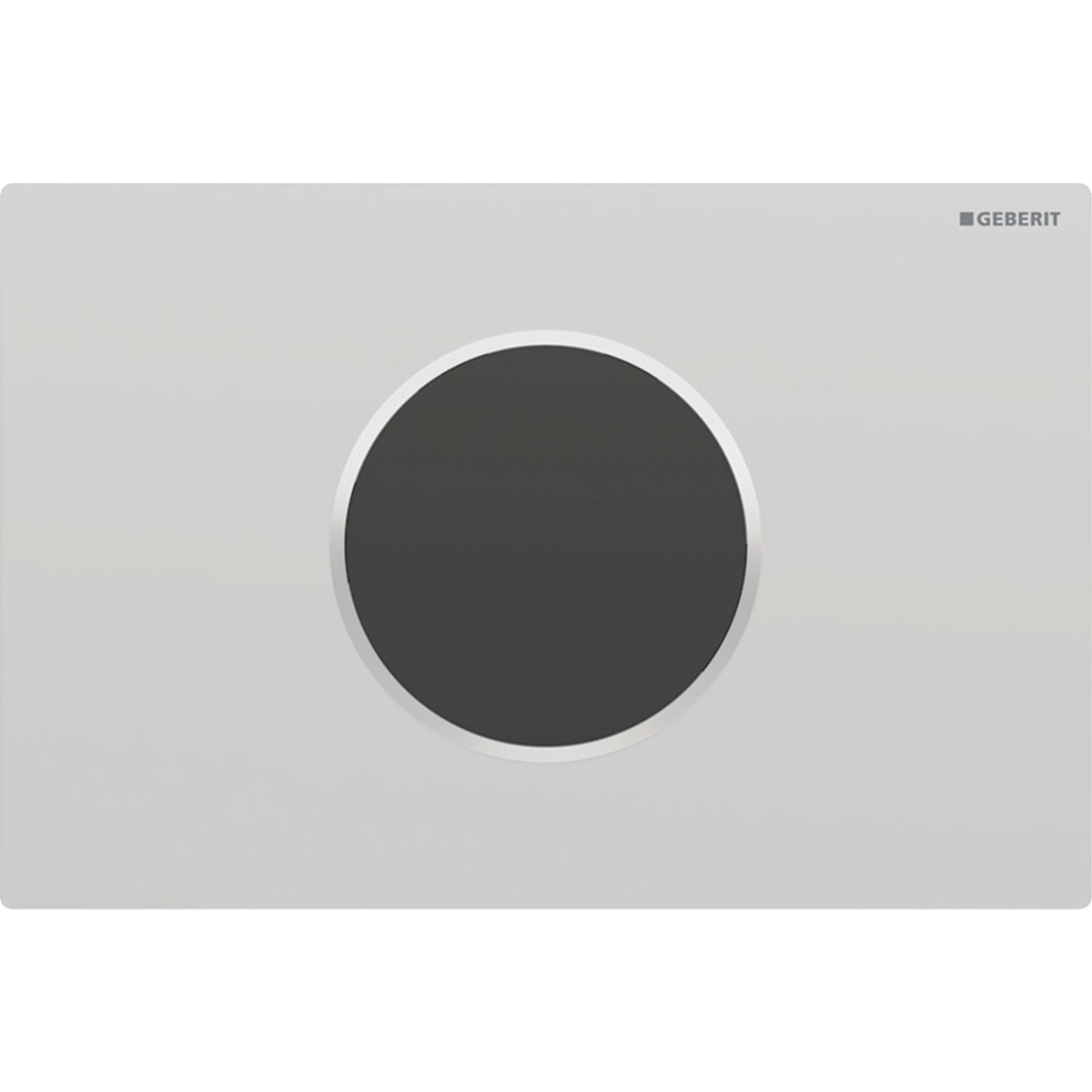 Commande Geberit élec secteur DT Sigma10 ronde Sig12 chromé mat laqué - GEBERIT 115.907.JQ.6 