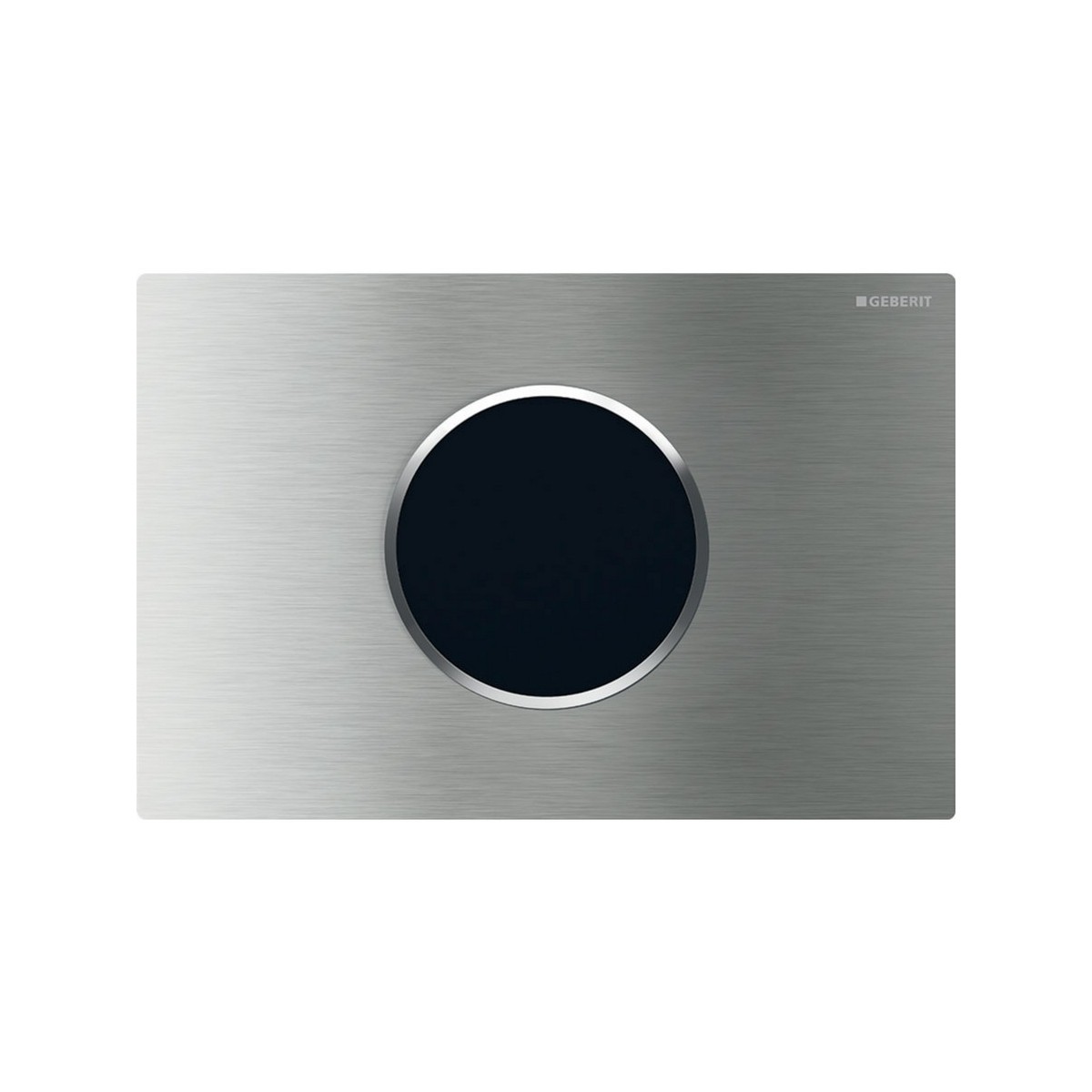 Commande Geberit élec secteur DT Sigma10 ronde Sig12 brossé poli - GEBERIT 115.907.SN.6 