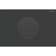 Commande Geberit élec piles DT Sigma10 ronde Sig12 noir mat noir - GEBERIT 115.908.16.6 