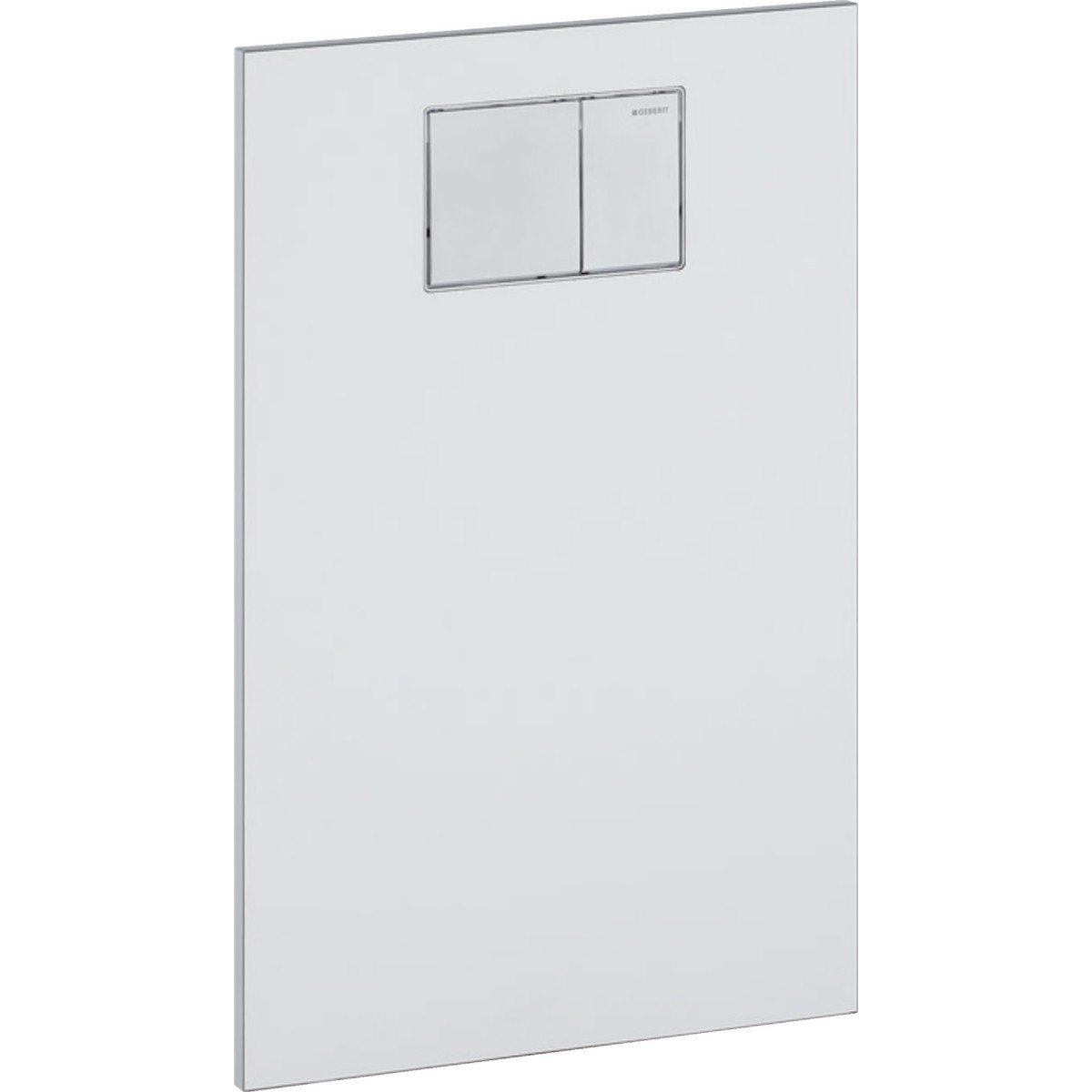 Plaque design pour abattant Geberit AquaClean Blanc alpin - GEBERIT 115.322.11.1 