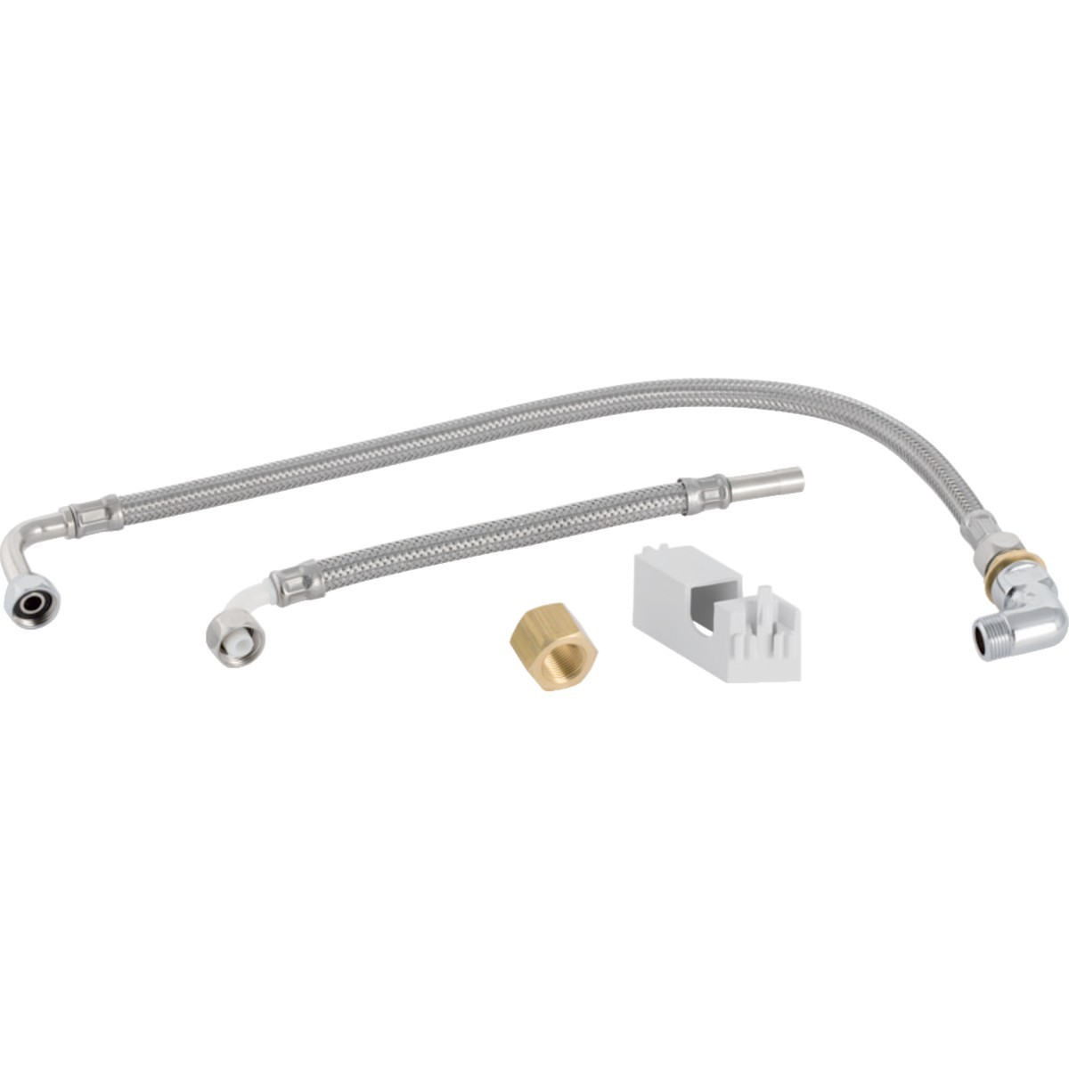 Kit rac eau Geberit réservoirs apparents avec alimentation à l'arrière au centre - GEBERIT 115.438.00.1 
