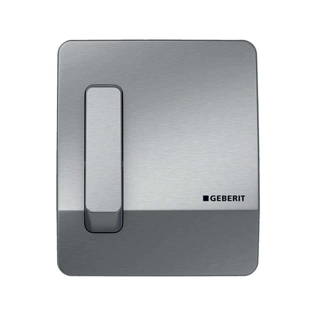 Commande d'urinoir Geberit pneumatique Highline Brossé - GEBERIT 115.558.00.1 