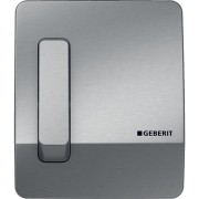 Commande d'urinoir Geberit pneumatique Highline Brossé - GEBERIT 115.558.00.1 