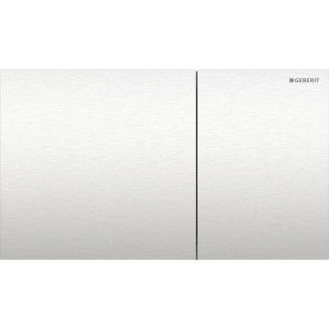Plaque Geberit Sigma70 carrée DT acier inoxydable - GEBERIT 115.622.FW.1 