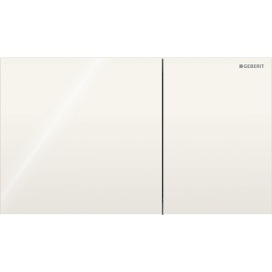 Plaque Geberit Sigma70 carrée DT verre gris sable - GEBERIT 115.622.JL.1 