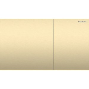 Plaque Geberit Sigma70 carrée DT acier laiton - GEBERIT 115.622.QF.1 