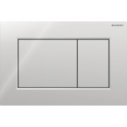 Plaque Geberit Sigma01 carrée DT chromé brillant - GEBERIT 115.660.21.1 