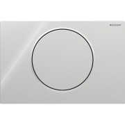 Plaque Geberit Sigma10 ronde interrompable chr bri chr mat - GEBERIT 115.758.KH.5 