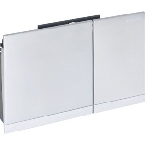 Plaque Geberit Sigma60 carrée DT kit de finition chr bro chro bri - GEBERIT 115.796.GH.1 
