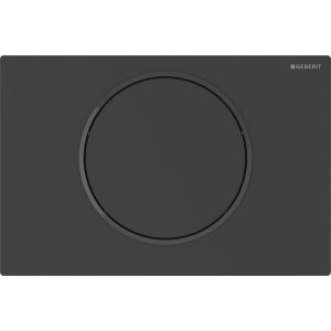 Commande Geberit électronique secteur ST Sigma10 ronde barre filaire noir - GEBERIT 115.863.16.6 