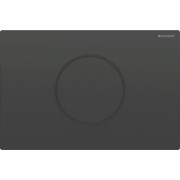 Commande Geberit élec secteur DT Sigma10 ronde Sig12 à visser noir noir m - GEBERIT 115.906.DW.6 