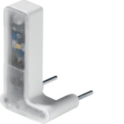 Kally. Lampe blanc témoin 250V HAGER WUZ699