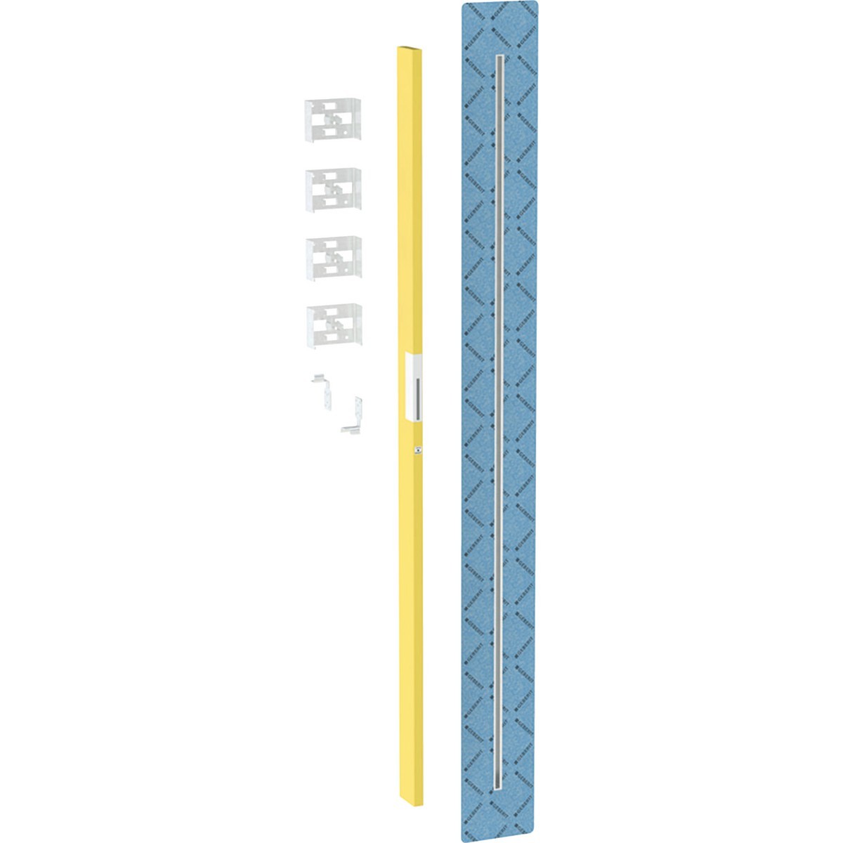 Bâti-support Geberit Duofix pour séparation de douche pour douche de plain-pied - GEBERIT 111.596.00.1 