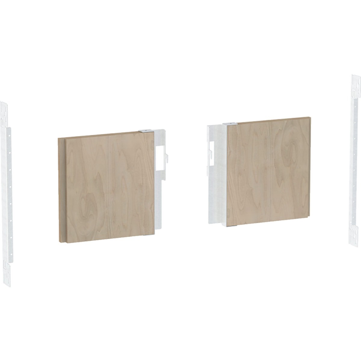 Plaque montage Duofix pour lavabo avec meuble bas et robinetterie centrale 60 - GEBERIT 111.951.00.1 