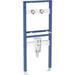 Bâti-support Geberit Duofix lavabo 130 cm robinetterie murale app siphon enc - GEBERIT 111.477.00.2 