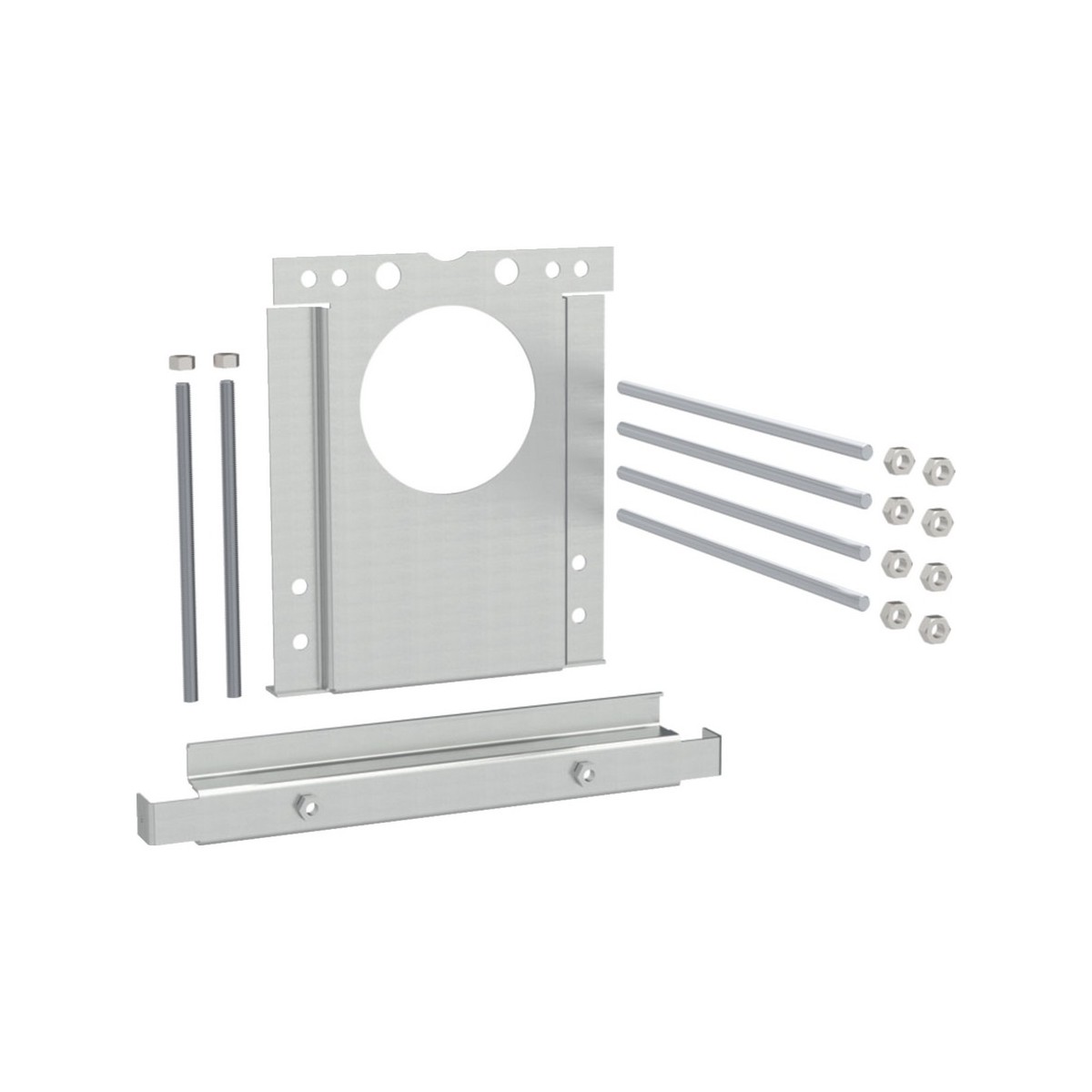 Tôle renforcement cloison sèche bâti-support Geberit Duofix WC largeur 50 cm - GEBERIT 111.745.00.1 