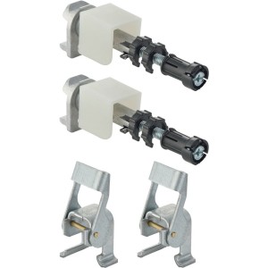 Jeu de fixations murales Geberit Duofix montage individuel et système (2 pc.) - GEBERIT 111.844.00.1 