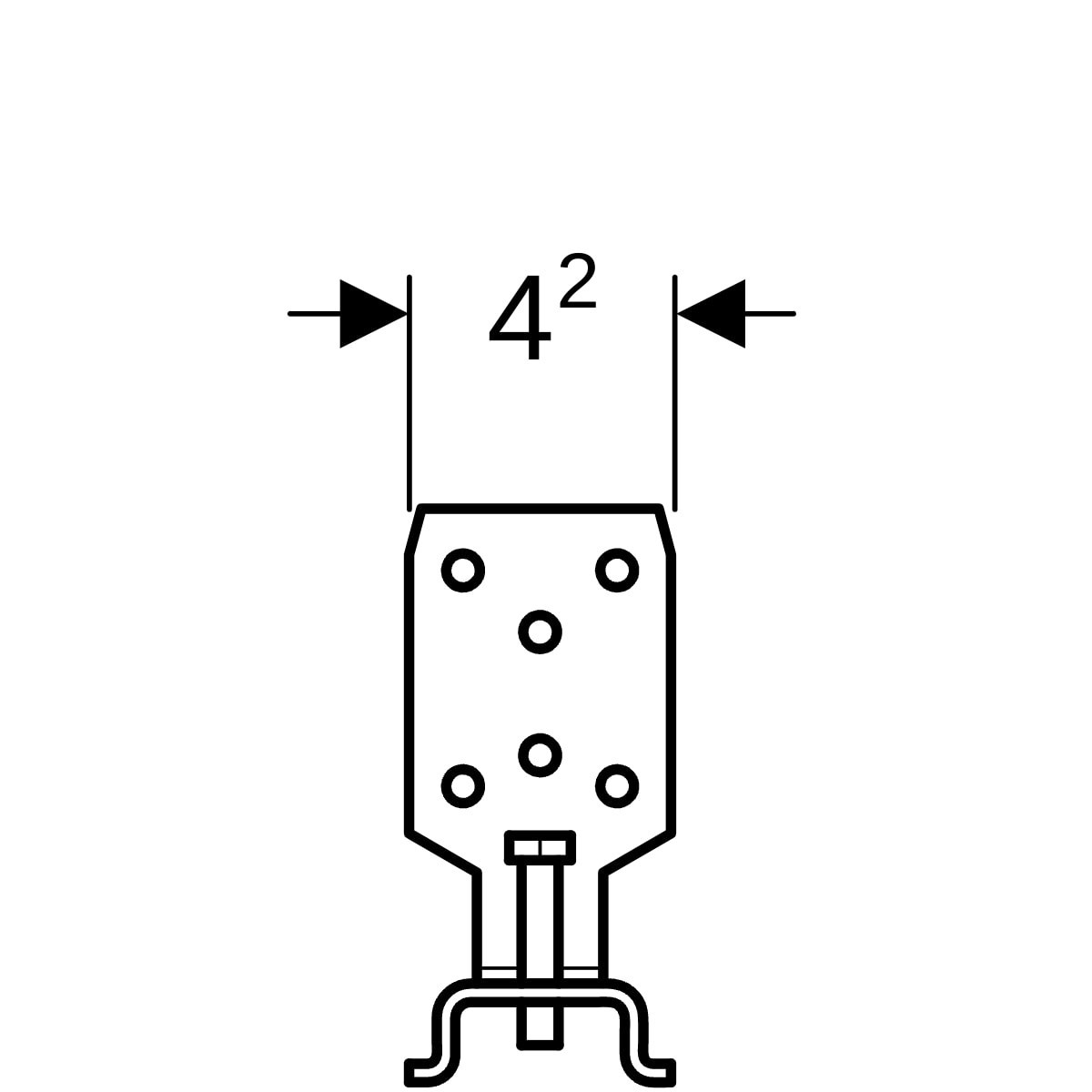 Kit d'équerre pivotante Geberit Duofix - GEBERIT 111.029.00.1 