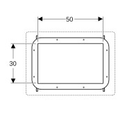 Bâti-support Geberit Duofix avec niche de rangement à carreler - GEBERIT 111.594.00.1 