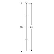 Bâti-support Geberit Duofix pour séparation de douche pour douche de plain-pied - GEBERIT 111.596.00.1 