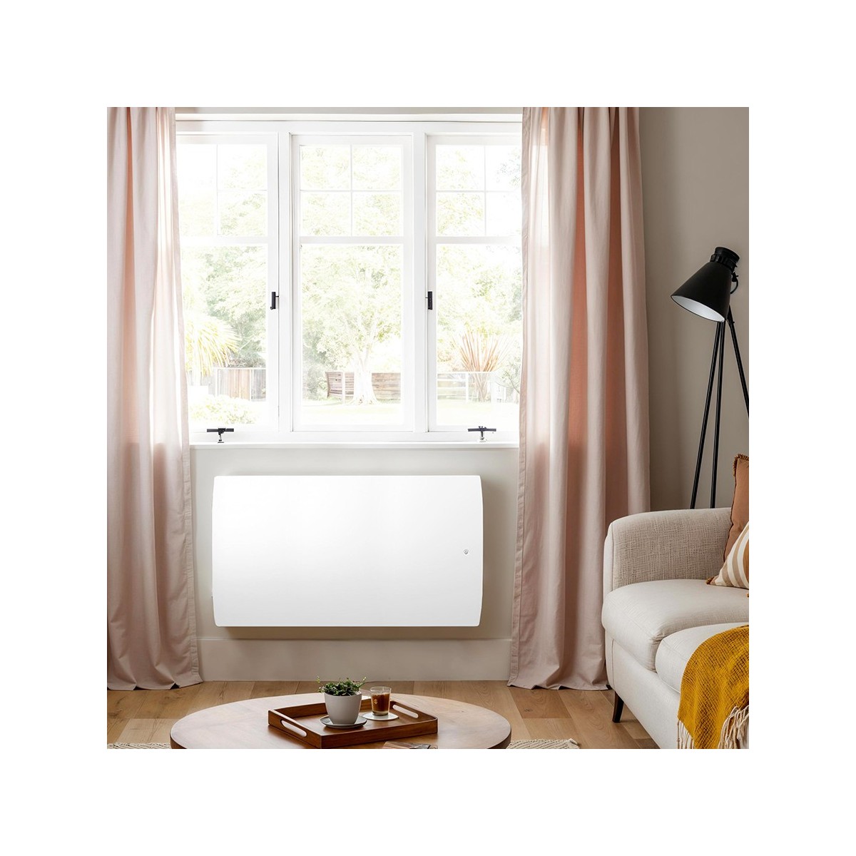 Radiateur chaleur douce 1250W NOVIUM NATIV Horizontal - INTUIS M242114