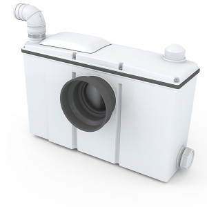 Broyeur adaptable Waterwall Design marbre blanc avec bâti-support Grohe - WATERMATIC FRWAD42A5526