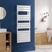Sèche-serviettes électrique RIVIERA 2 750W Blanc brillant - THERMOR 498216