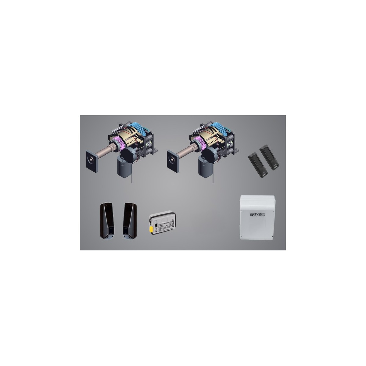 Motorisation portail battant S2500I - FAAC 104251445