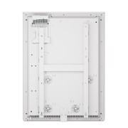 Face arrière Radiateur electrique Fonte chaleur douce KENYA 5 Horizontal 750W Blanc - THERMOR 414728