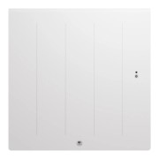 Radiateur electrique Fonte chaleur douce KENYA 5 Horizontal 1000W Blanc - THERMOR 414729