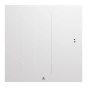Radiateur electrique Fonte chaleur douce KENYA 5 Horizontal 1000W Blanc - THERMOR 414729