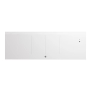 Radiateur electrique Fonte chaleur douce KENYA 5 Plinthe 750W Blanc - THERMOR 414738