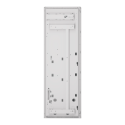 Radiateur electrique Fonte chaleur douce KENYA 5 Vertical 1000W Blanc - THERMOR 414744 arrière