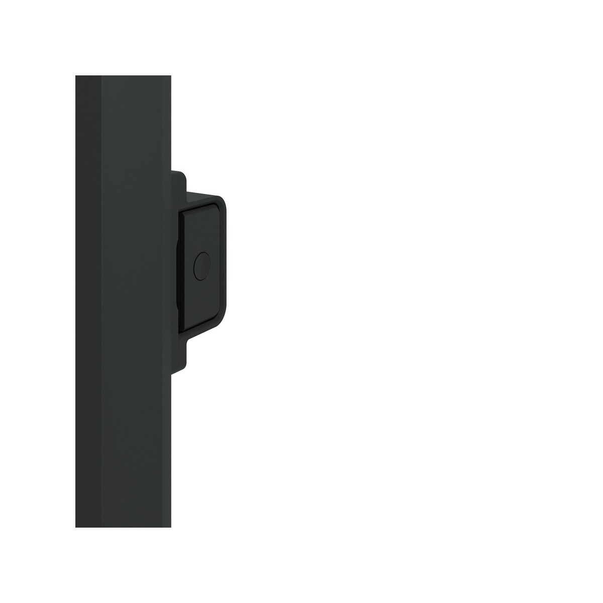 Boitier de commande Thermor Radiateur vertical electrique Fonte chaleur douce KENYA 5 Gris vue côté