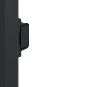 Boitier de commande Thermor Radiateur vertical electrique Fonte chaleur douce KENYA 5 Gris vue côté