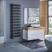Sèche-serviette ACOVA eau chaude MANAVA asymétrique réversible