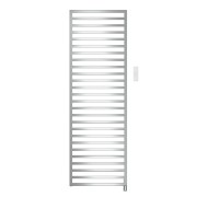 Radiateur électrique vertical ACOVA KADRANE Chromé 300W IHD inertie fluide TKACS030040EDAF
