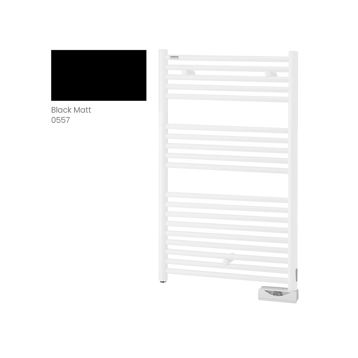 Sèche-serviette ACOVA ATOLL Spa électrique 500W Black Matt 0557 TSL-050-050-TFC0557