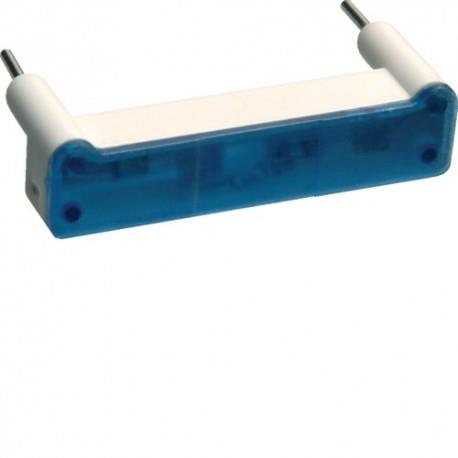Kallysta Lampe bleu sign. I28V HAGER WUZ692