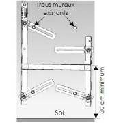 Fixation universelle radiateur Thermor 492310